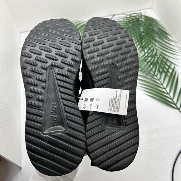 Adidas Light Racer Adapt 5.0 Black Slip-On Running Shoes Sz 7 NWB Comfort Gym - Picture 8 of 10